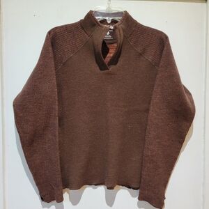 Mountain Hardwear Brown Turtleneck Sweater